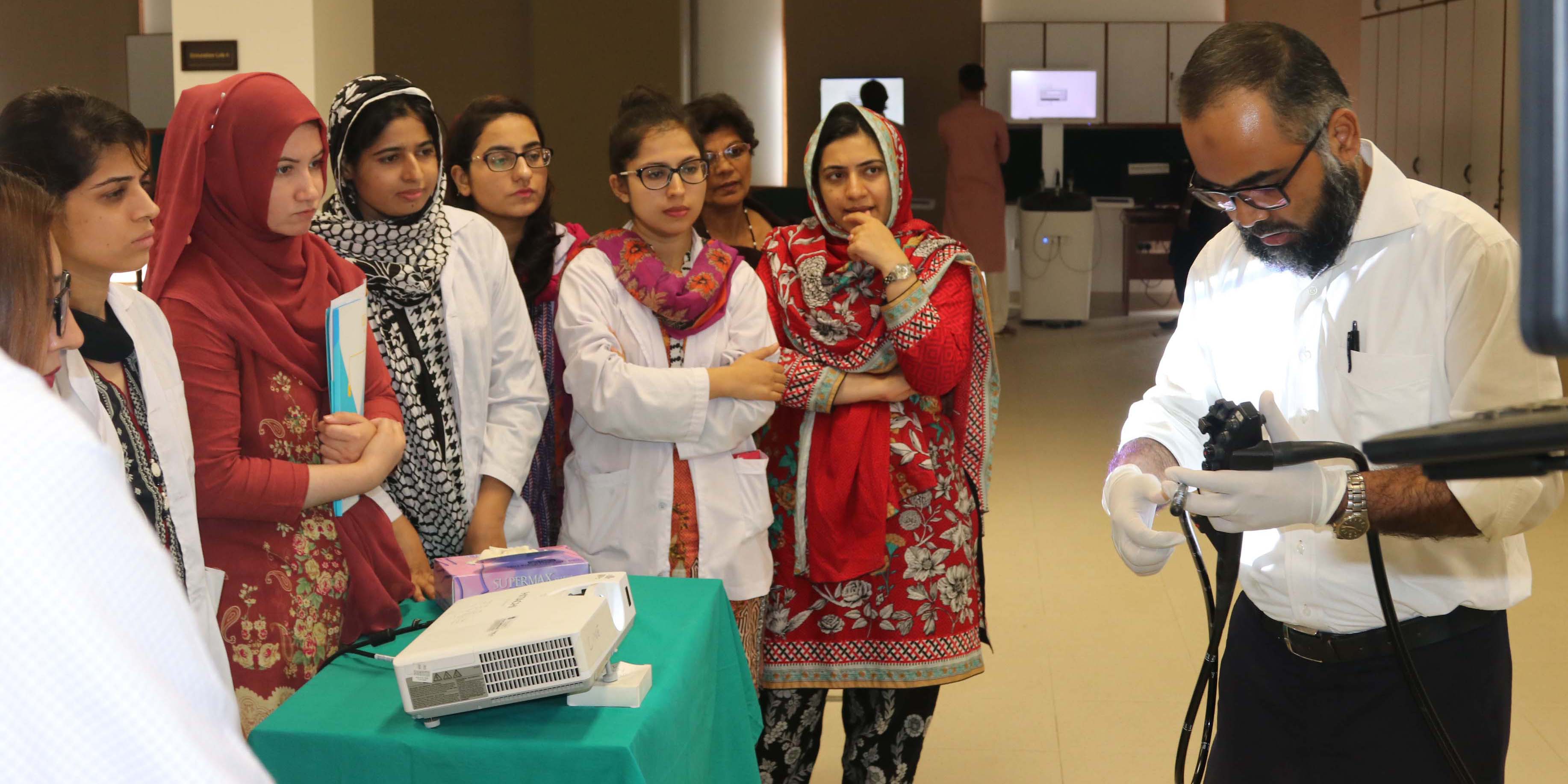 Basic GI Endoscopy Skills Training Workshop | The Aga Khan University News